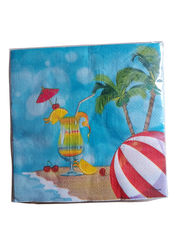 Papirnate salvete - ljetna tema, 20 kom