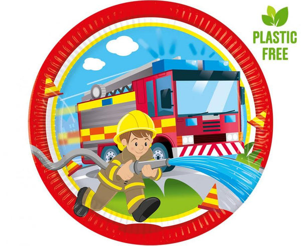 Papirnati tanjuri - Vatrogasac