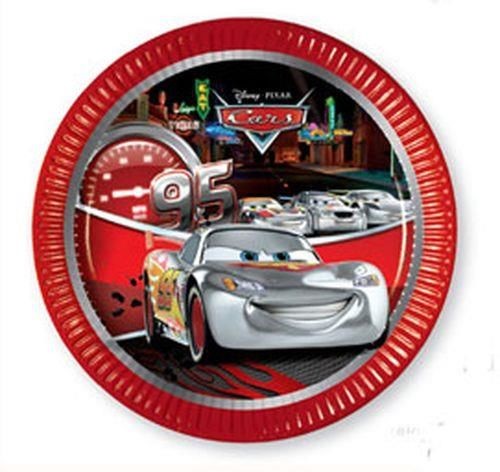 Papirnati tanjuri - Autići, 20 cm