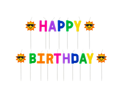 Svečke z napisom Happy Birthday