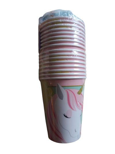 Papirnate čaše - jednorog, 250 ml