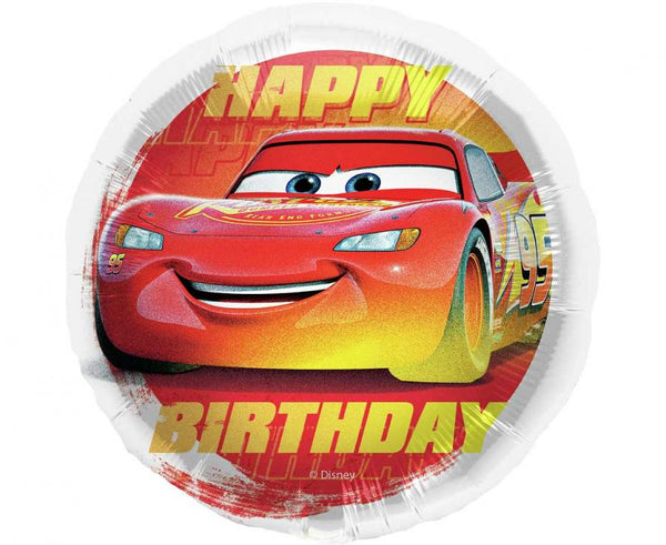 Okrugli folijski balon Hot Cars