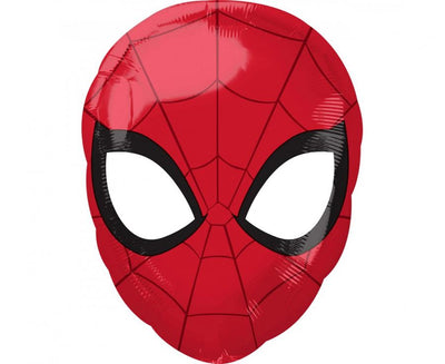 Balon folija- Spiderman, okrogel v obliki maske - Mojbalon