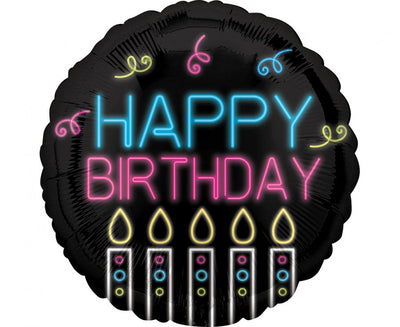 Folija balon - Sretan rođendan, 43 cm