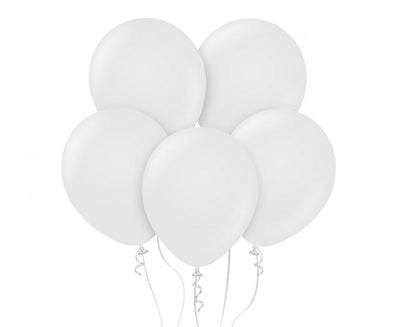 Lateks baloni – bijeli, 30 cm, 10 kom.