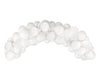 Girlanda iz balonov - White - 2,5m - Mojbalon