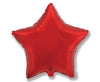 Balon folija Zvezda, rdeča barva, 47cm - Mojbalon