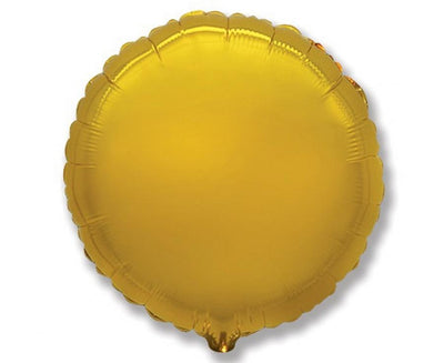 Okrugli balon zlatne boje 23cm