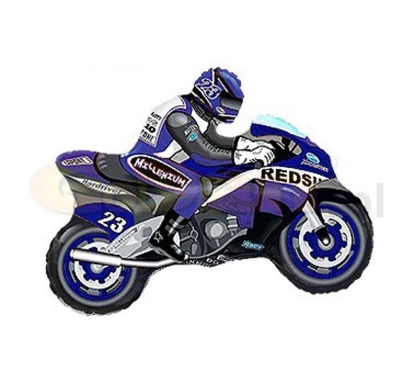 Folijski balon Motocikl, crveni, 35 cm