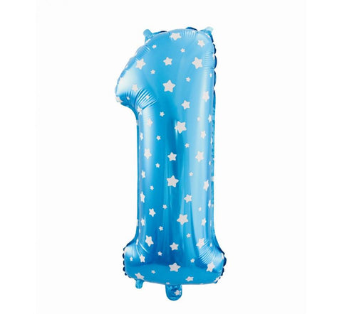 Folijski balon številka 1, zvezdice