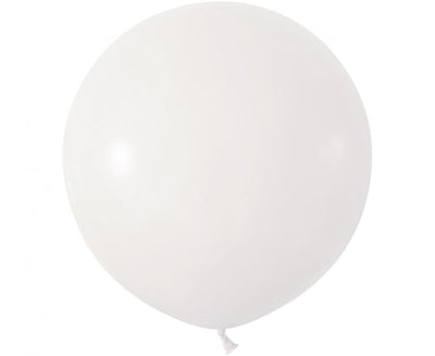 Jumbo balon, bijela boja, 1 kom
