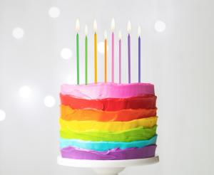 Svjetiljke za tortu - nježno ružičaste, 8 komada