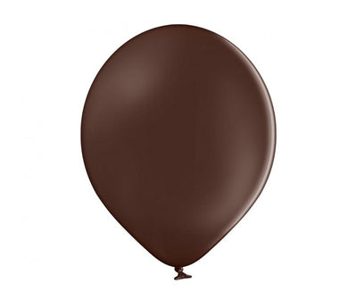 Lateks baloni - kakao braon boje, 30cm 