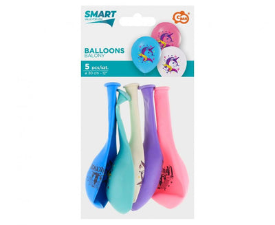 Latex baloni Camouflage, 30cm, 6 balona