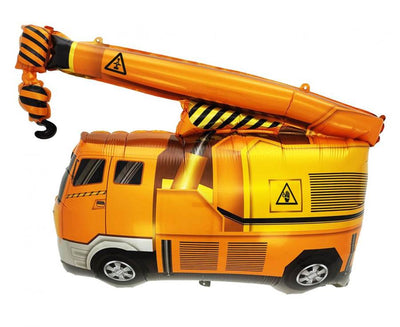 Balon s folijom - kamion s dizalicom