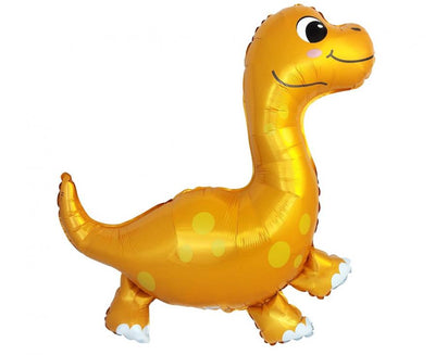 Balon folija - Dinozaver, oranžen Dino, 35 cm - Mojbalon