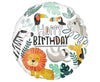 Folija balon - Sretan rođendan avionom