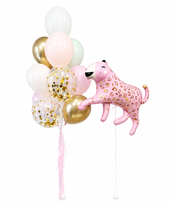 Set iz balonov, Leopard - Mojbalon