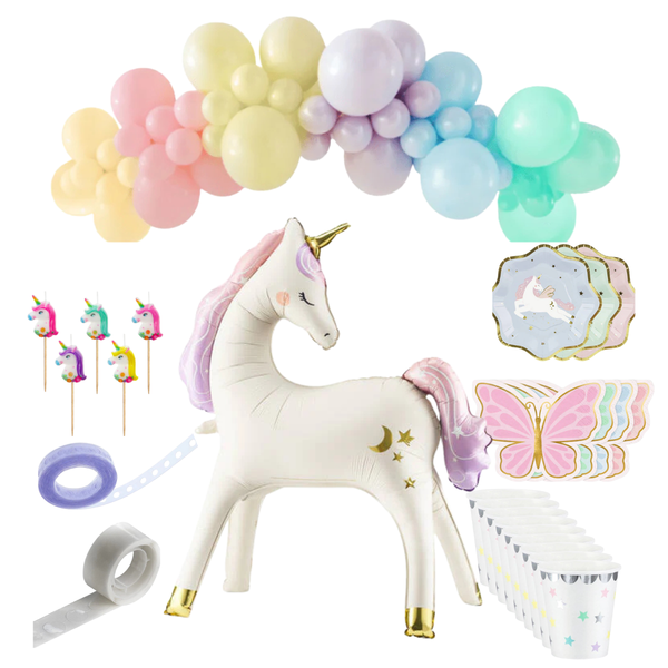 Rođendanski set - PREMIUM komplet jednorog konjić