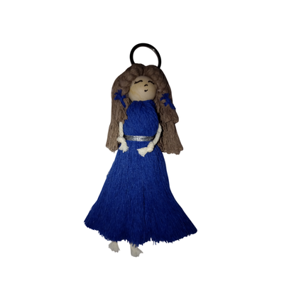 Obesek - Modra punčka, ročno delo - Mojbalon