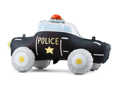 Policijski auto balon od folije (90 x 41 cm) - samostojeći
