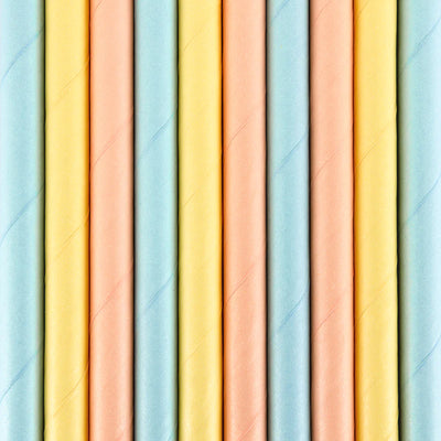Papirnate slamke - pastel