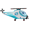 Folija balon - Policijski helikopter, 60cm