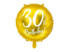 Okrugli folijski balon - 30. rođendan