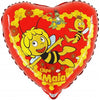Folija balon - Maša i medvjed srce 46 cm