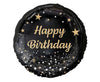 Balon folija z napisom Happy Birthday, - Mojbalon