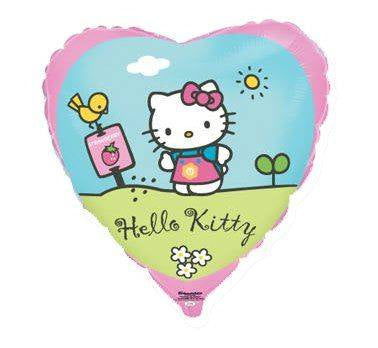 Balon folija - U obliku Hello Kitty srca