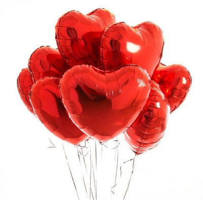 Folija balon - srce, 45 cm