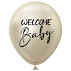 Lateks baloni - Welcome Home, plava boja, 6 balona