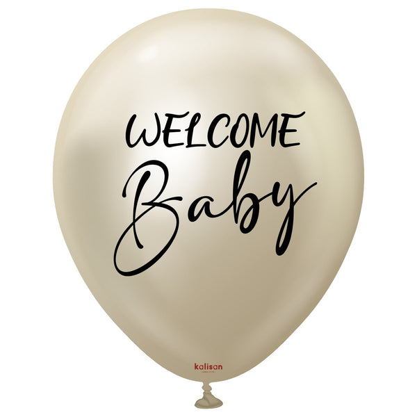 Lateks baloni - Welcome Home, plava boja, 6 balona