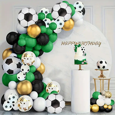 Girlanda iz balonov - nogomet