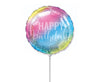 Balon od folije - Happy Birthday color, 35 cm