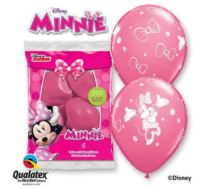 Baloni od lateksa - Minnie, 6 kom