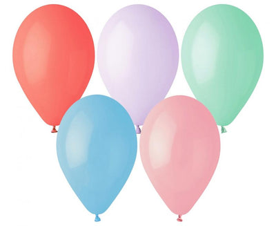 Lateks balon - Miks pastelnih boja, 30cm 
