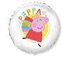 Balon od folije - Peppa Pig duga bijela, 48 cm