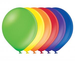 Balon od lateksa, miješane metalik boje, 27 cm, 10 balona