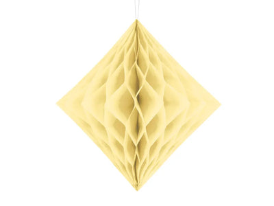 Lampion - bež krem ​​boje 30 cm