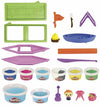 Play Doh set, kampiranje