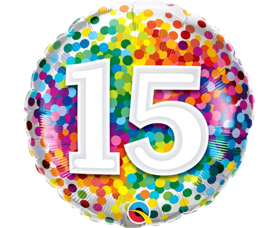 Folija balon - Broj 15, 46cm