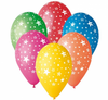 Baloni iz lateksa Zvezda, 30cm, 5 balonov - Mojbalon