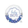 Folija balon - Baby boy, 43 cm