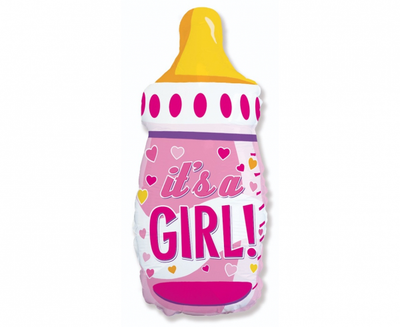 Balon za rođenje djeteta "It's a girl", 80cm