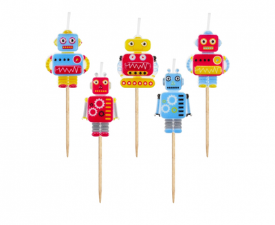 Svijeće za tortu - Robot