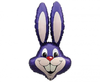 Balon od folije Rabbit, ljubičasta boja, 35 cm 