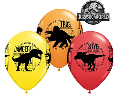 Latex baloni - Jurassic World, 6 kom