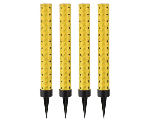 Fontana za torto, 12cm, 4 kom, zlata barva - Mojbalon